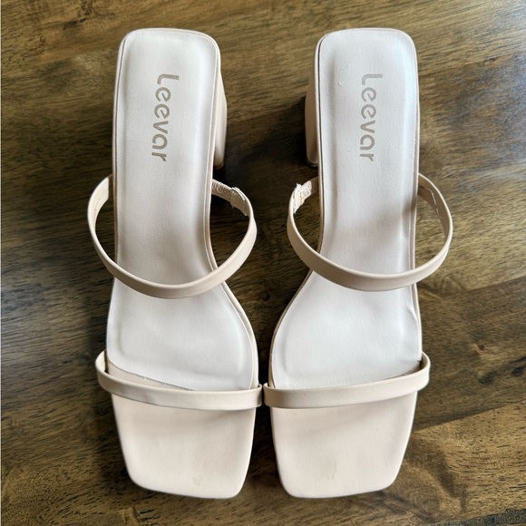 Leevar Shoes - Nude Women's Heels